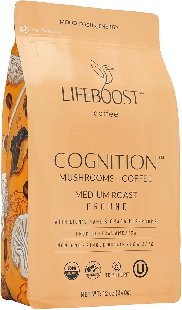 Life boost mushroom coffee organic