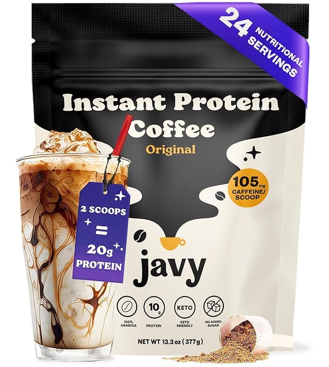 Instant Protein coffee, Javy Protein Coffee